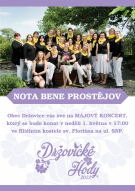 Nota Bene - májový koncert Držovice